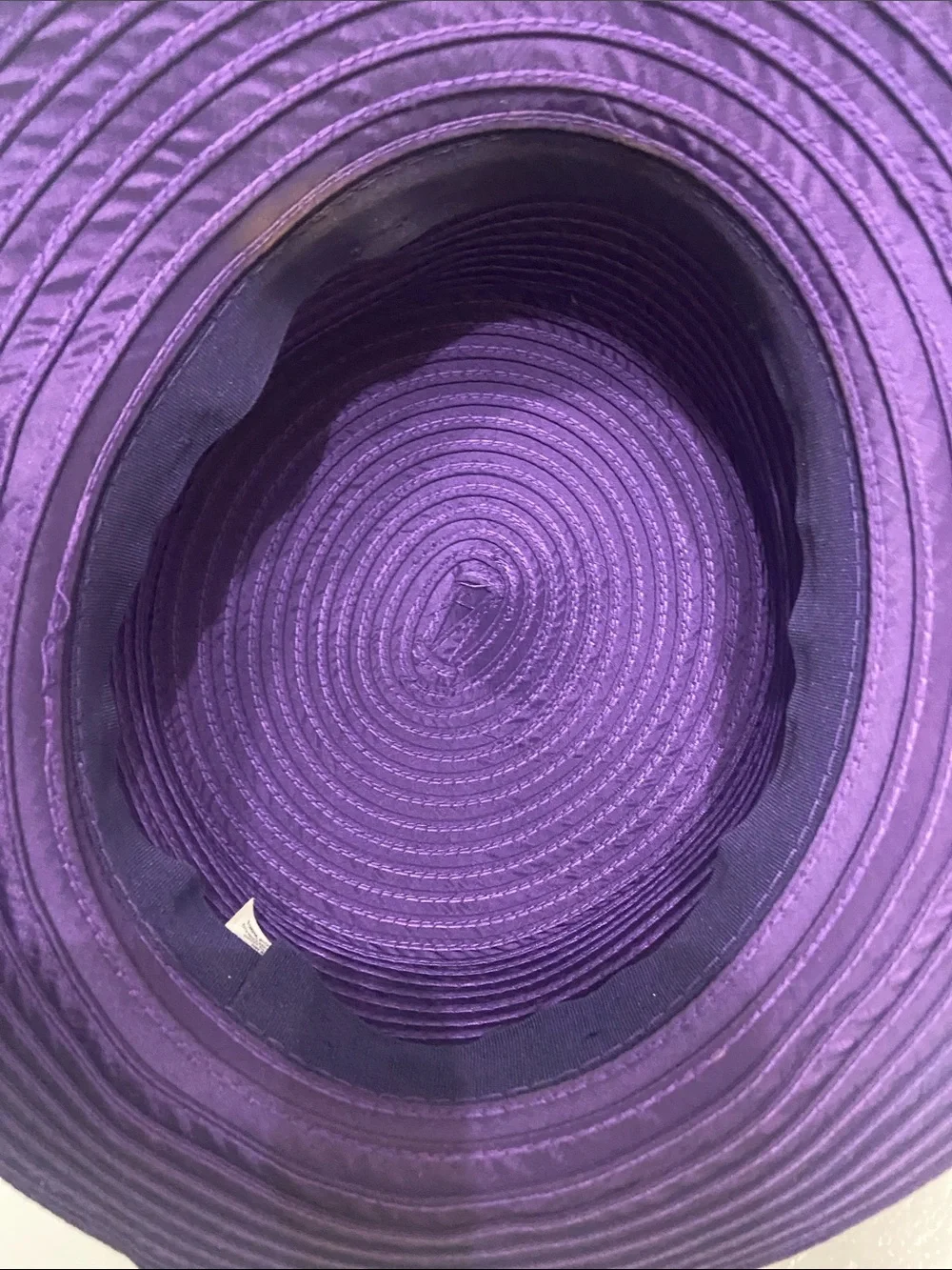Beautiful Dark Purple Dress Hat / Church Hat